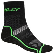 37%OFF メンズハイキングソックス 丘陵XStaticトレイルソックス - 足首（男性と女性のための） Hilly XStatic Trail Socks - Ankle (For Men and Women)画像
